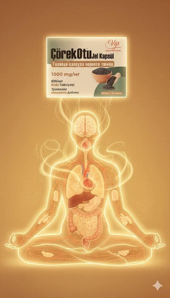 Çörek Otu Jel Kapsül (чёрный тмин)